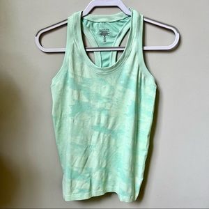 Athleta Acid Washed Green Tank